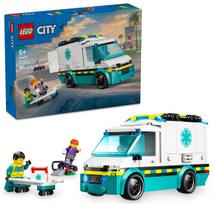 lego automobilis - LEGO City Emergency Ambulance 60451 - 2 nuotrauka