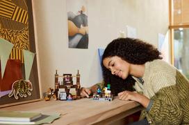 kovos ringai - LEGO Minecraft Miško dvaro kovų žiedas 21272 - 7 nuotrauka