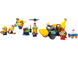 lego car - LEGO Minions Pakalikai ir banano formos automobilis 75580 - 4 nuotrauka