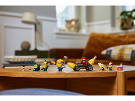 lego car - LEGO Minions Pakalikai ir banano formos automobilis 75580 - 8 nuotrauka