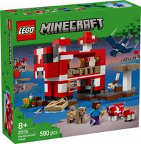 senukai minecraft lego - LEGO Minecraft The Mooshroom House 21270 - 3 nuotrauka