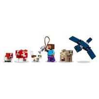 senukai minecraft lego - LEGO Minecraft The Mooshroom House 21270 - 7 nuotrauka
