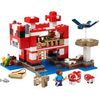 senukai minecraft lego - LEGO Minecraft The Mooshroom House 21270 - 11 nuotrauka