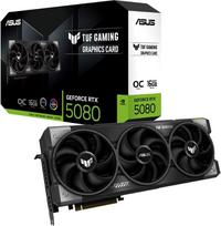 asus tuf gaming - ASUS TUF Gaming GeForce RTX 5080 OC 16GB GDDR7 (TUF-RTX5080-O16G-GAMING) - 1 nuotrauka