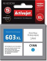 Activejet Ink Cartridge For Epson Cyan AE-603