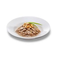 cat hairball control - Šlapias kačių maistas Cherie, tunas/krevetės, 0.08 kg - 1 nuotrauka