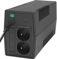 ups 1000va - QOLTEC 53774 UPS 1000VA 600W - 2 nuotrauka