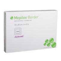 MEPILEX BORDER tvarsčiai, 15 x 20 cm, 5 vnt.