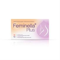 eurovaistine - FEMINELLA PLUS, makšties ovulės, N10 - 1 nuotrauka