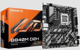 am5 gigabyte pagrindine plokste - Gigabyte B840M D2H - 2 nuotrauka