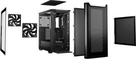 be quiet! pure base - Be Quiet! Pure Base 501 Airflow Window Black (Juodas) - 2 nuotrauka