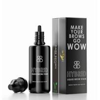 Hibridiniai blakstienų ir antakių dažai Beautiful Brows Liquid Hybrid Stain Dark Brown BB200DBR, tamsiai rudos spalvos