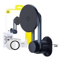 magnetic baseus - Baseus MagPro magnetinis automobilinis telefono laikiklis Juodas (Black) - 1 nuotrauka