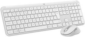 wireless keyboard - Logitech Signature Slim Combo MK950 White (Balta) - 1 nuotrauka