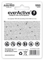 baterijas kraunamos - Everactive Professional line EVHRL03-1050 4-pack - 1 nuotrauka