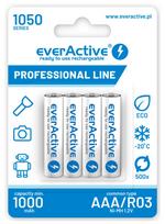 baterijas kraunamos - Everactive Professional line EVHRL03-1050 4-pack - 2 nuotrauka