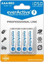 baterijas kraunamos - Everactive Professional line EVHRL03-1050 4-pack - 3 nuotrauka