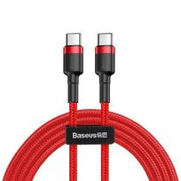 baseus usb c 200 - Baseus CATKLF-H09 Cafule flash 60W 20V 3A USB-C Red - 1 nuotrauka