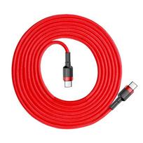 baseus usb c 200 - Baseus CATKLF-H09 Cafule flash 60W 20V 3A USB-C Red - 2 nuotrauka