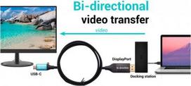 usb c displayport 8k - I-tec Adapteris USB-C DisplayPort dvikryptis 8K/30Hz 150cm - 3 nuotrauka
