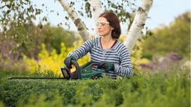 akumuliatorines zirkles bosch - Bosch Universal Hedge Cut 0600849K00, be akumuliatoriaus - 6 nuotrauka