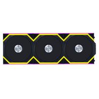 fan 120mm lian li - Lian Li UNI FAN SL Wireless 120 ARGB 3-Pack Juodas (Black) - 1 nuotrauka