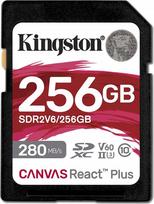 u3 256 - Kingston Canvas React Plus 256GB SDXC UHS-II V60 - 1 nuotrauka