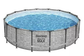 bestway steel pro max - Bestway Steel Pro Max, 488x122 cm, su filtru - 1 nuotrauka