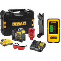 dewalt lazeris - DCE0811D1R DeWALT + DE0892 linijų detektorius - 1 nuotrauka