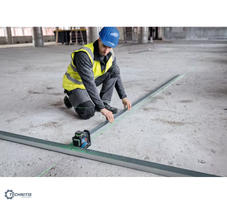 bosch lazeris - Lazerinis nivelyras Bosch GLL 80-33 G + priedai - 9 nuotrauka