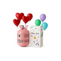 helio balionai - Helio dujos balionams, 13,3L, rožinis (Pink) - 2 nuotrauka