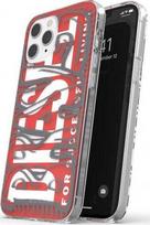 Diesel Snap Case Clear AOP Apple iPhone 12 Pro Max dėklas telefonui raudonos ir pilkos spalvos 42568