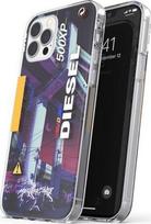 Diesel Clear Case Mad Dog Jones AOP Apple iPhone 12/12 Pro dėklas telefonui įvairiaspalvis 44324