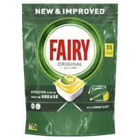 fairy indaplovei - Fairy All in One Lemon, 55 vnt. - 1 nuotrauka