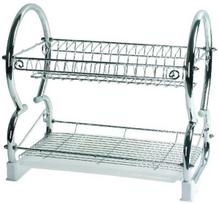 Indų džiovykla Dajar Lawenda, 43 cm x 25 cm x 34 cm, metalas, sidabro
