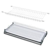 Indų džiovykla dviejų dalių su rėmeliu balta L-664mm 275x700mm