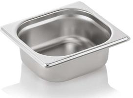 Marmitas Was GN 1/6, 1000 ml, 17.6 cm x 16.2 cm x 6.5 cm, nerūdijančiojo plieno, nerūdijantysis plienas
