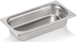 Marmitas Was GN 1/3, 2500 ml, 32.5 cm x 17.6 cm x 6.5 cm, nerūdijančiojo plieno, nerūdijantysis plienas