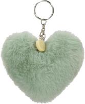 Raktų pakabukas POMPON HEART VERDE