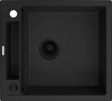deante granito plautuve - Deante Magnetic ZRM N103, Juodas (Black) - 1 nuotrauka