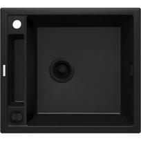 deante granito plautuve - Deante Magnetic ZRM N103, Juodas (Black) - 2 nuotrauka