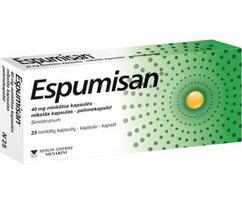 Espumisan, 40mg, minkštosios kapsulės, N25