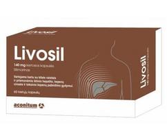 kapsules - LIVOSIL, 140 mg, kietosios kapsulės, N60 - 2 nuotrauka