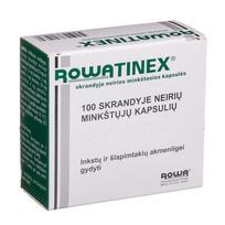 ROWATINEX, 31mg+15mg+3mg+4mg+10mg+4mg, skrandyje neirios minkštosios kapsulės, N100