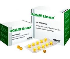kapsules - ROWATINEX, 31mg+15mg+3mg+4mg+10mg+4mg, skrandyje neirios minkštosios kapsulės, N100 - 2 nuotrauka