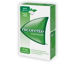 gumti - NICORETTE FRESHMINT, 4mg, vaistinė kramtomoji guma, N30 - 2 nuotrauka