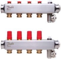 Danfoss Reguliuojamas grindinio šildymo kolektorius SSM-4F, 4 žiedų
