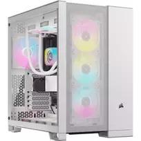 Corsair 6500D Airflow Baltas (White)