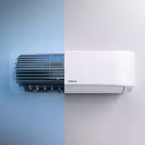 kondicionierius 5 kw - Hitachi airHome 800 oras–oras šilumos siurblys / kondicionierius 2.5 kW vėsinimui, 3.2 kW šildymui – komplektas (RAK-XJ25RHAE/RAC-XJ25WHAE) - 7 nuotrauka