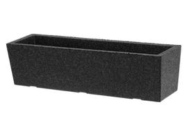 Vazonas 4Living 291124, juodas (Black), Ø50 cm x 14 cm